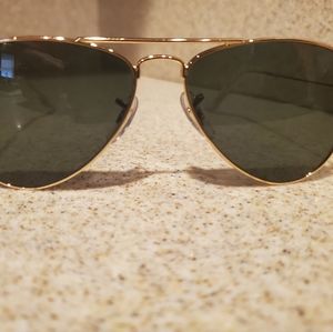 Kids Ray Ban polarized aviator sunglasses